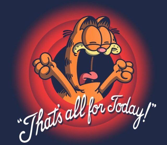 thats all for today
